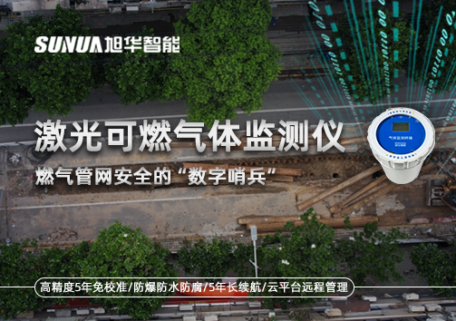 燃气管网安全的“数字哨兵”：激光可燃气体监测仪